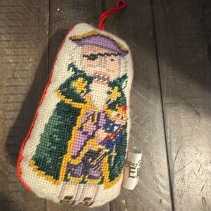 Handmade Needlepoint Ornament